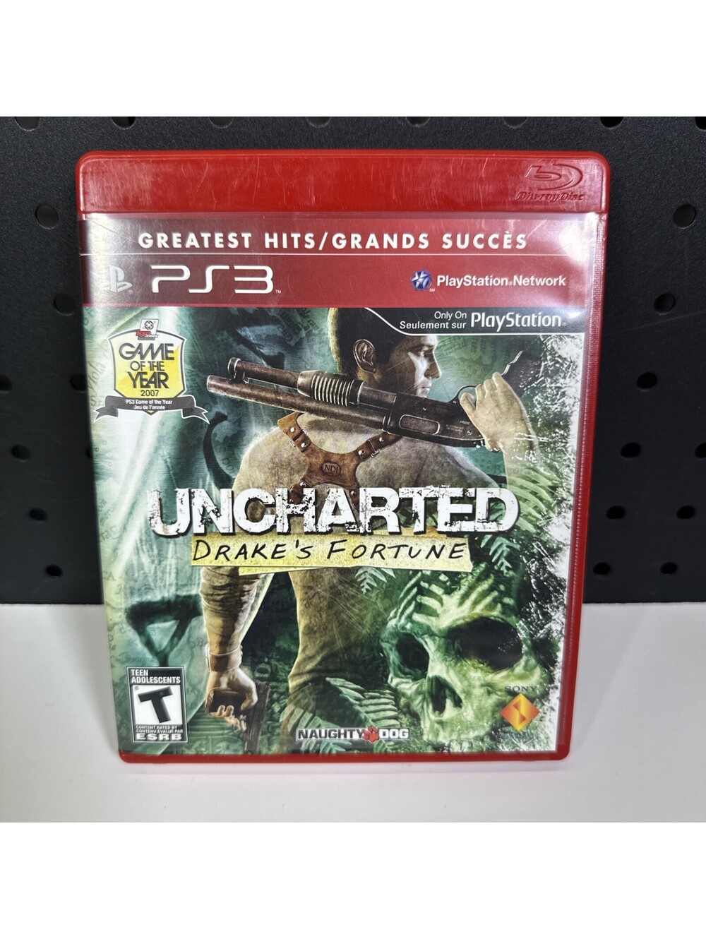 Uncharted Drake's Fortune - Greatest Hits (Sony PlayStation 3, 2009) CIB Tested